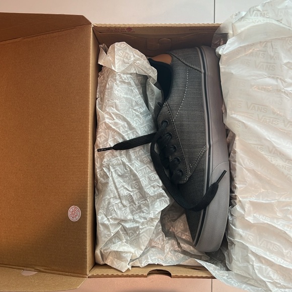 Brand new Vans, never worn. Bought for my son but he’ll only wear crocs. :/ - Picture 8 of 10